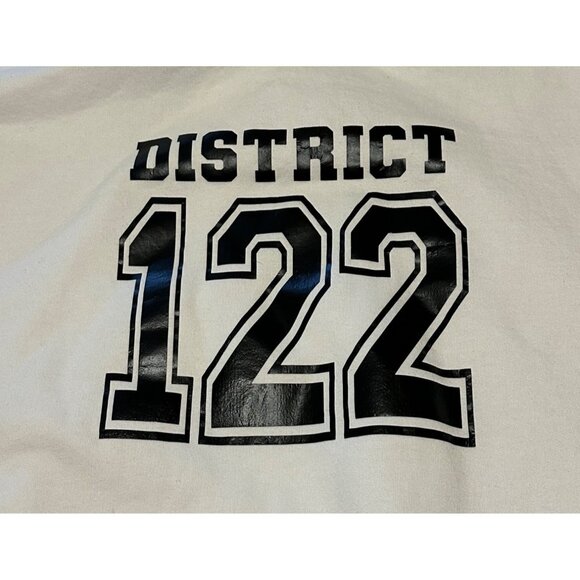 Women's GILDAN Heavy Blend Hoodie "District 122" Cotton Polyester Blend Size XL - Picture 15 of 16